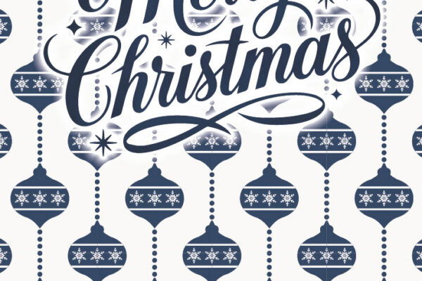 Holiday Themed Personalized Wine Bottle Labels from Seven Birches Winery