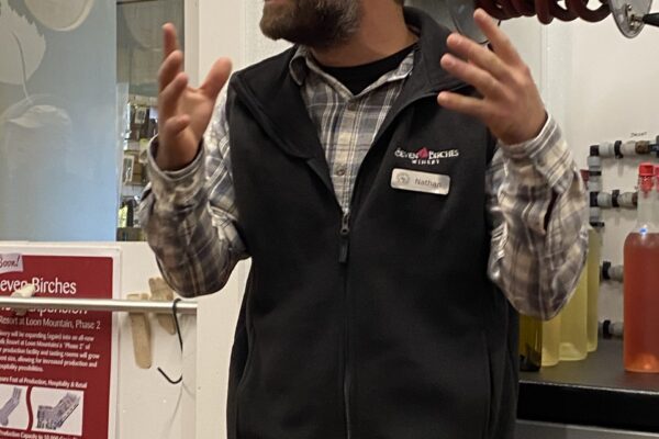 Nate Maser, Seven Birches Winemaker Nathan Maser, Seven Birches Winemaker