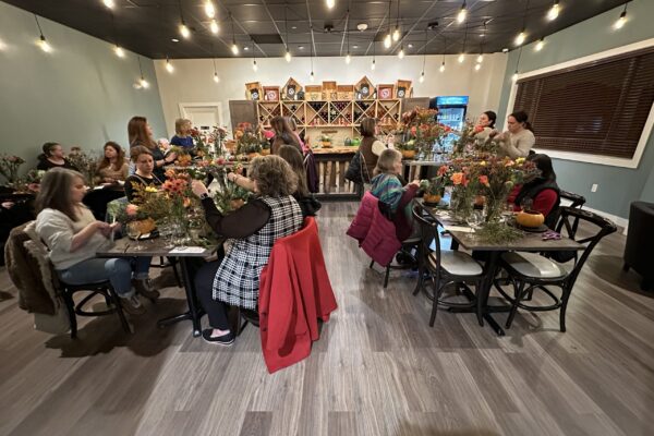 Wine & Design - Floral Workshop at Seven Birches Winery Wine & Design - Floral Workshop at Seven Birches Winery