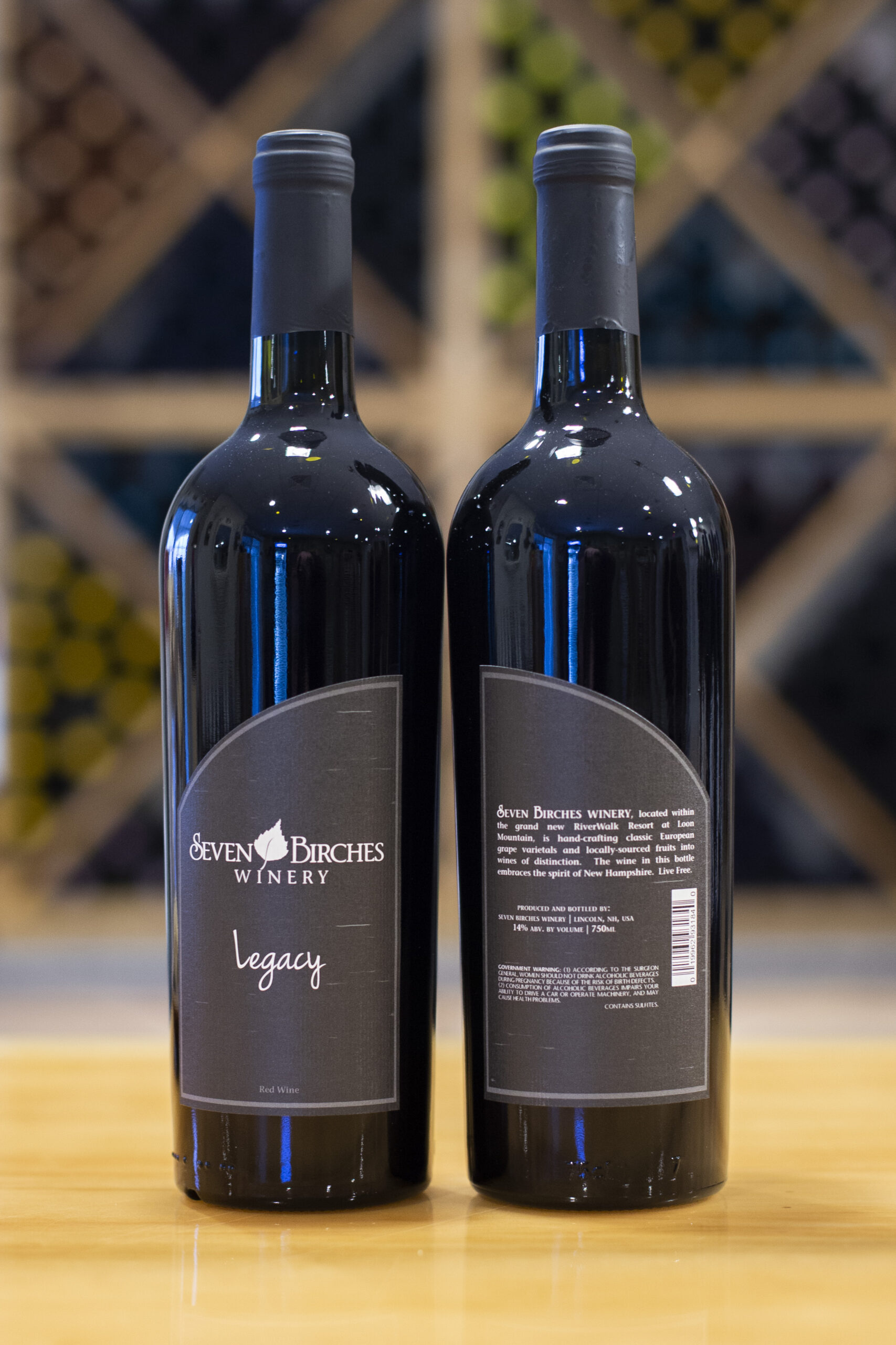 Seven Birches Legacy Wine Bottles