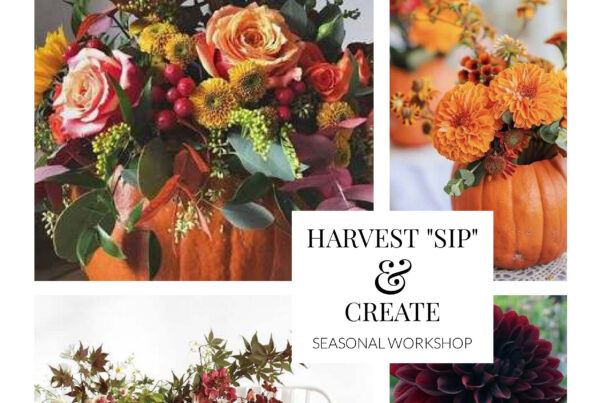 Emily Herzig Floral Studio Harvest Sip & Create at Seven Birches Winery