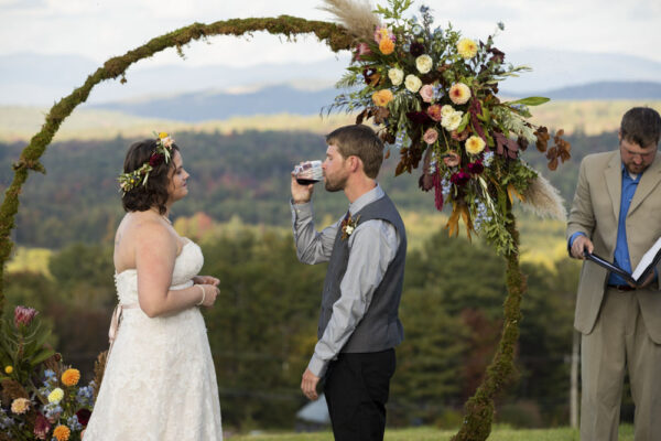 wedding wine ceremony