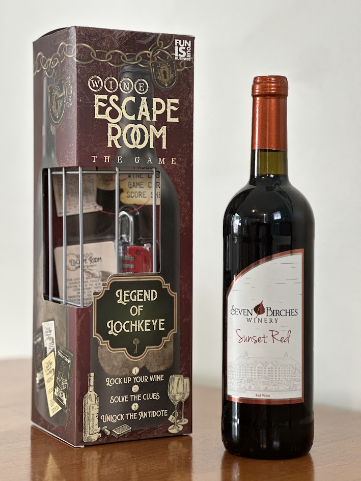 Escape Room Game at Seven Birches Winery
