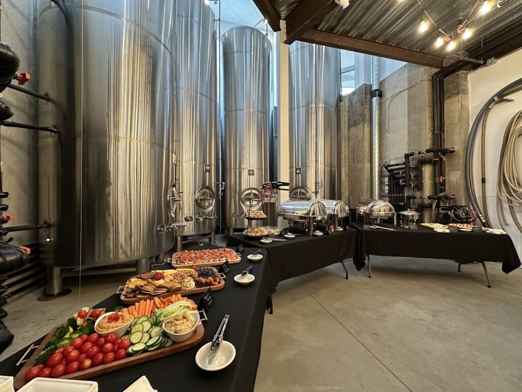 Seven Birches Winery Cellar Food and Tower Tanks Seven Birches Winery Cellar Food and Tower Tanks