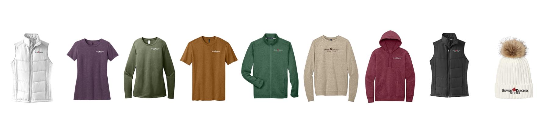 Seven Birches Winery SWAG Shop Header