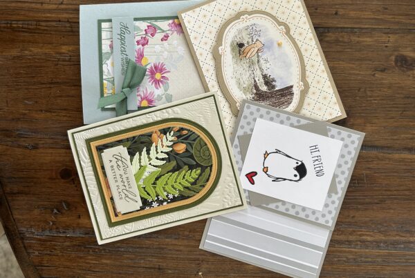 Handcrafted Cards by Joyce at Seven Birches Winery