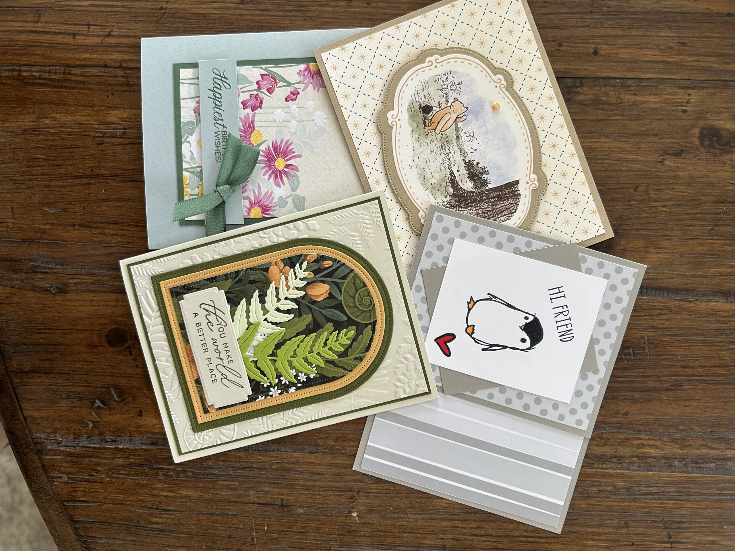 Handcrafted Cards by Joyce at Seven Birches Winery