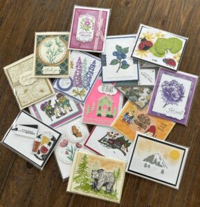 Cards by Joyce - Card Making Workshop at Seven Birches Winery