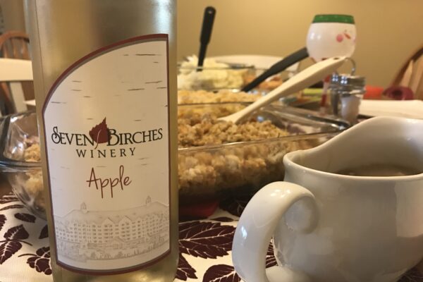 apple wine at thanksgiving