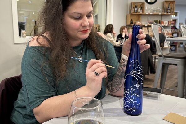 Paint your own while you sip at Seven Birches Winery.