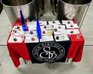 Seven Birches Winery New Blends in the Making