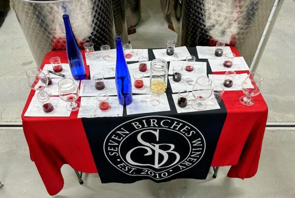 Seven Birches Winery New Blends in the Making
